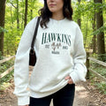 Embroidery Hawkins Indiana 1983 Sweatshirt, Strang.er Movie Shirt Thin.gs, Vintage Things Movie Merch Strang.er, Hawkins India.na 1983 Est 100% Cotton
