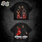The R&B Tour 2026 : Raymond & Brown V2 Premium Cotton T-Shirt| Vintage Urban Streetwear