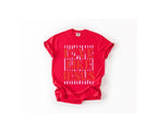 Love Like Jesus Preppy Valentine's Day Puff Print Design T-shirt or Sweatshirt