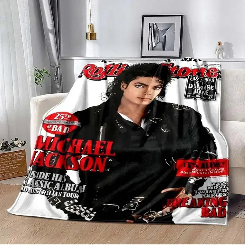 Michael Jackson High Quality Flannel Blanket