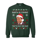 Michael Scott „That's What She Said“-Weihnachts-T-Shirt, lustiges „The Office“-Weihnachts-Sweatshirt, hässlicher Weihnachts-Hoodie, Geschenk für Männer &amp; 