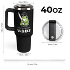 Kawaii Rude Frog Insulated Tumbler 20oz/40oz