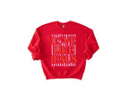 Love Like Jesus Preppy Valentine's Day Puff Print Design T-shirt or Sweatshirt