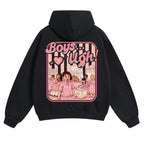 Unisex “Boys...Ugh!” Funny Valentine Hoodie