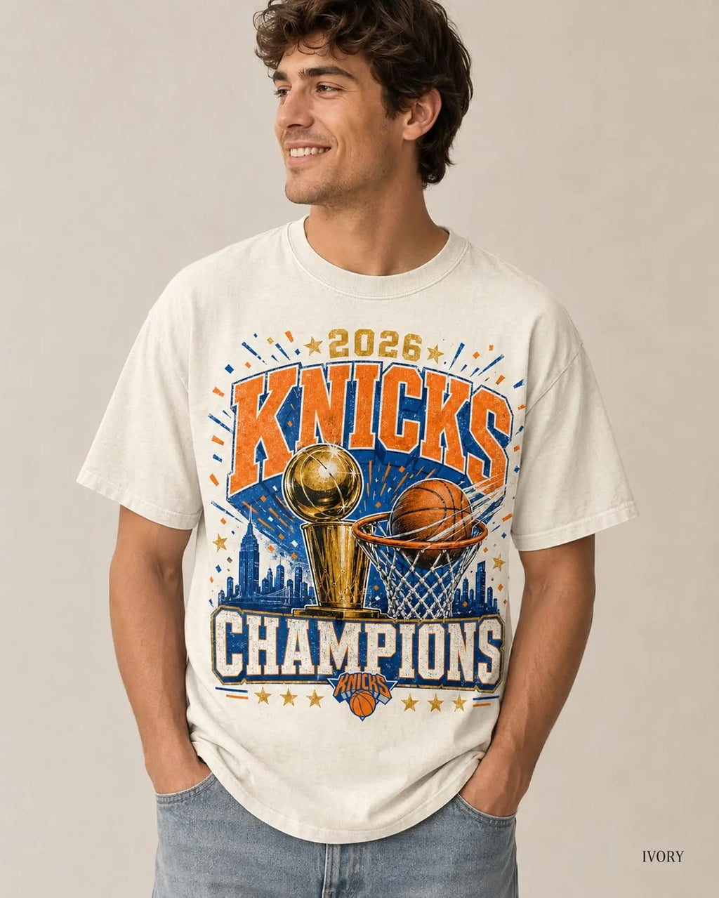 New York 2026 Shirt, Knick Champs City Hoops Basketball Tee, NY Sports Fan Gift