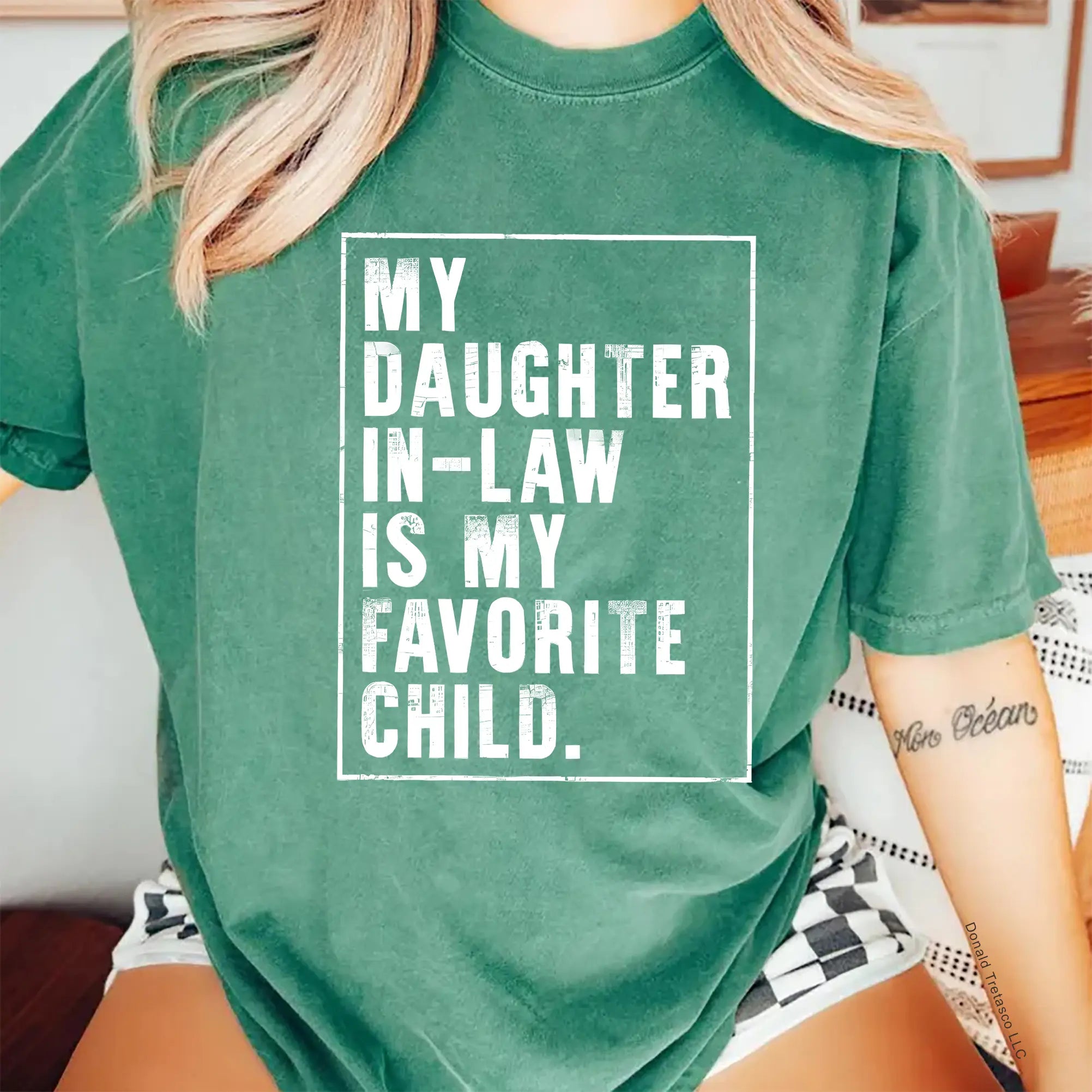 Daughter-in-Law T-Shirt Sweatshirt Hoodie | Funny Father-in-Law Family Gift Tee
