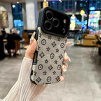 Luxury And Understated Floral Pattern Case Made of TPU and leather the touch is as delicate and skin friendly as velvet suitable for Apple 17 16 15 14 13 12 11 Pro Max Plus X XS MAX