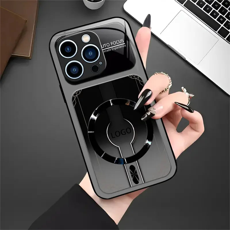 Luxury Sports Car Aesthetic MagSafe Case - Magnetic Anti-Scratch Glass Cover（副本）