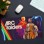 Arc Raiders Gaming-Schreibtischunterlage, Mauspad im Helm-Design, rutschfestes, verdicktes, großes Mauspad mit festem Rand, ideal zum Schreiben, für Büro, Studenten und Gaming