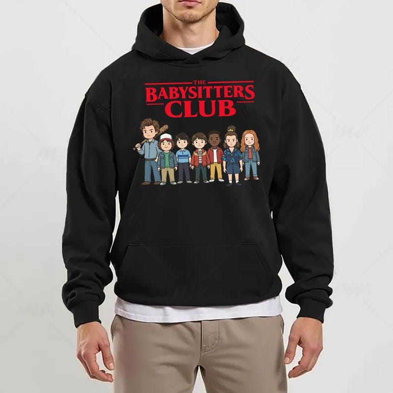 Retro Steve Babysitter Club Shirt, Vintage Hawkins Graphic Tee, Steve Harrington Shirt for Fan, Funny Fandom Sweater Hoodie