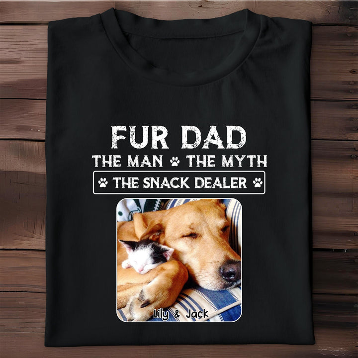 Fur Dad The Man The Myth The Snack Dealer, Hoodie, Gift For Pet Lovers