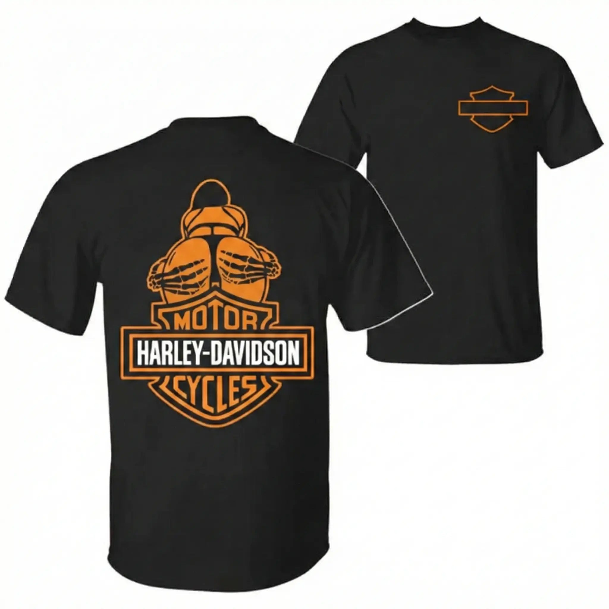 Barley Chick Biker Style T-Shirt
