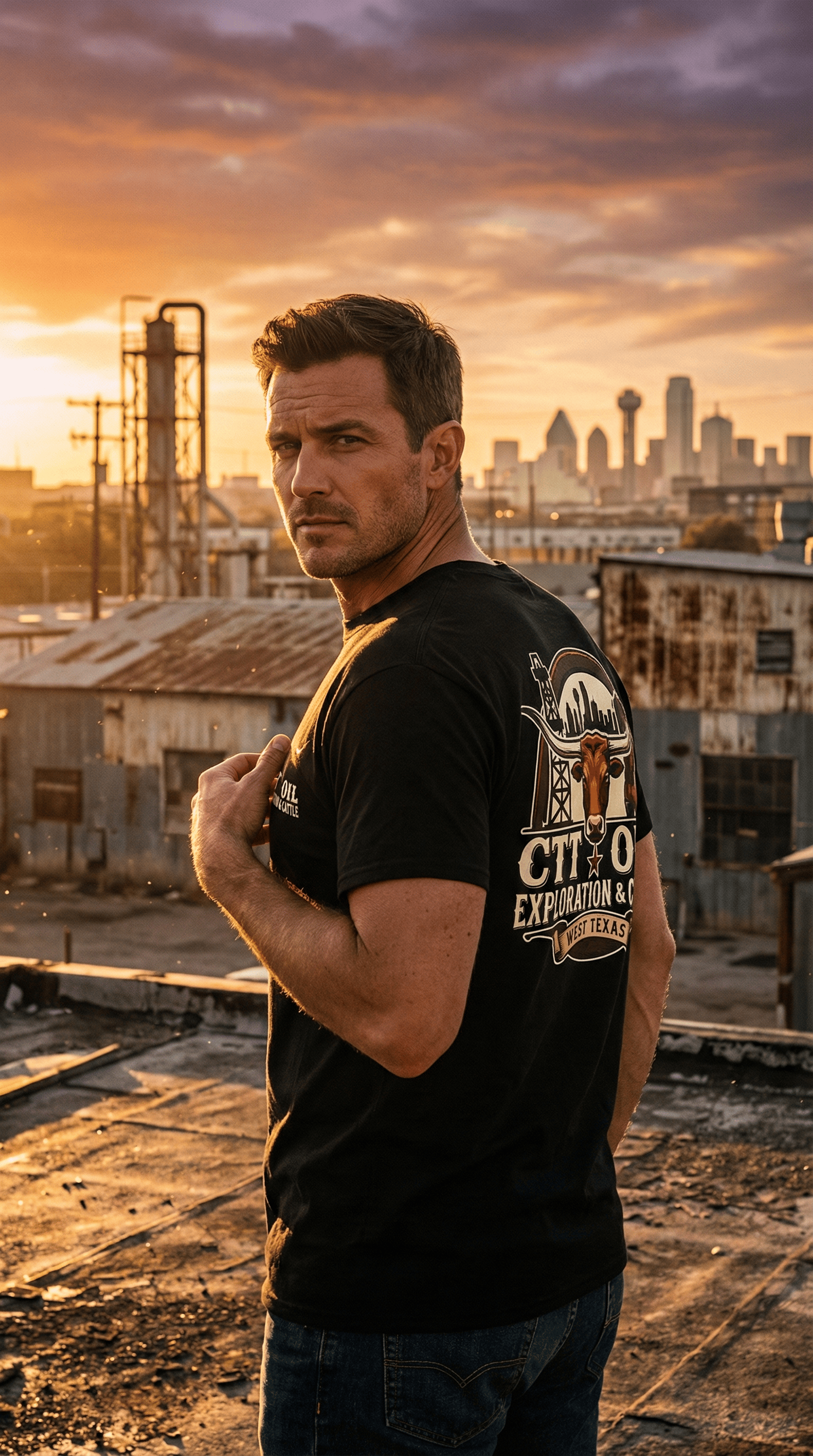 CTT Oil Exploration & Cattle T-Shirt, Hoodie, Sweatshirt