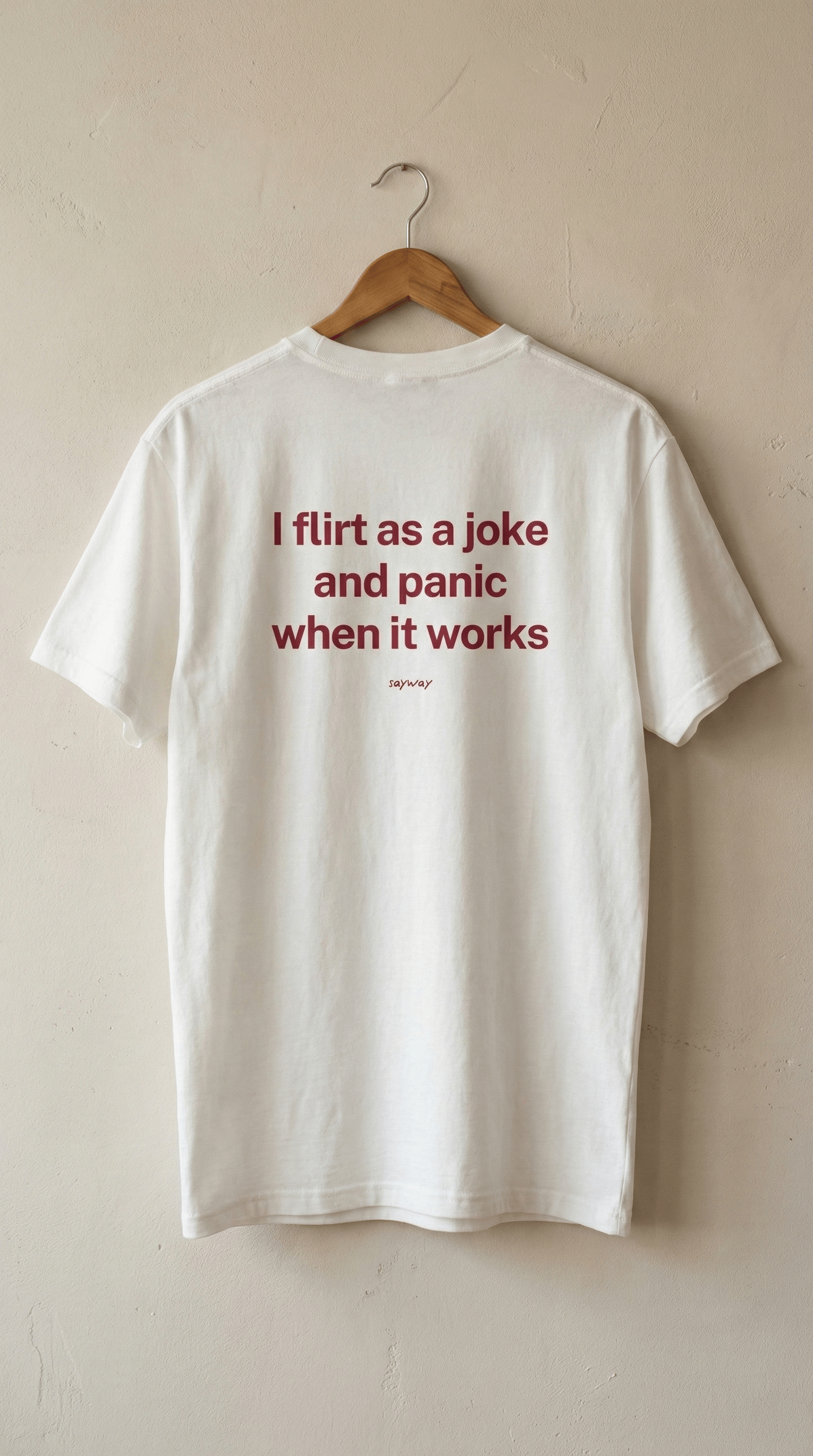 FLIRT AS A JOKE T-shirt