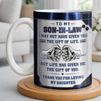 To My Son In Law, Personalized Coffee Mug, Gift for Son In Law - 8