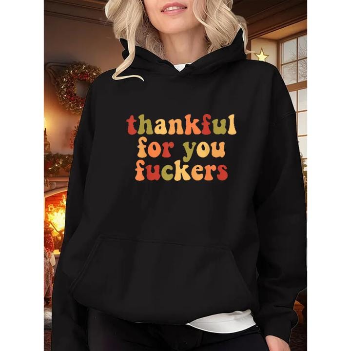 Lustiges Thanksgiving-Sweatshirt, "Danke für euch, ihr Arschlöcher"-Shirt, Friendsgiving-Shirt, Dankbarkeits-Shirt, Lustiges Thanksgiving-Geschenk-Shirt, Herbst-Dankbarkeits-Shirt 