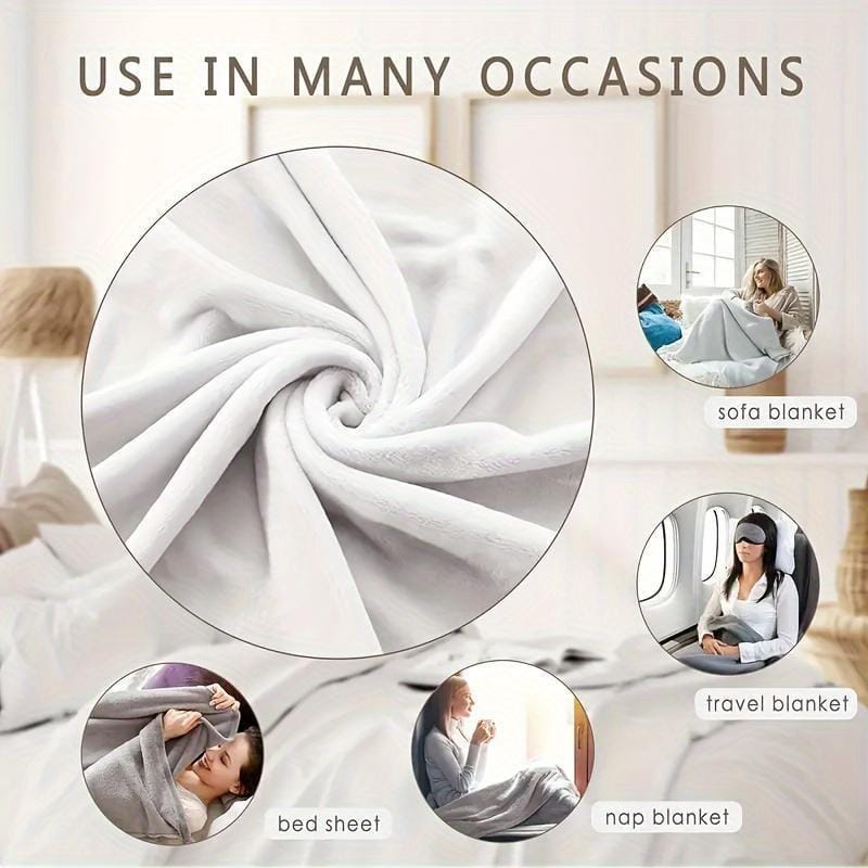 Virgin Mary Printed Flannel Blanket Soft Funny Throw Blanket