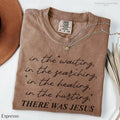 Comfort Colors Boho Christian Shirt, There Was Jesus Tshirt