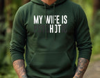 Sweatshirt „Meine Frau ist psychotisch“, lustiges Geschenk für Ehemänner, humorvoller Herrenpullover, Jahrestagsgeschenk für ihn, Valentinstags-Hoodie 