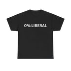 Men's 0% Funny Graphic T-Shirt - Casual Fashion Cotton Basic Tee, Personalized Valentine's Day Humor Gift Idea, Short-Sleeve Classic Top
