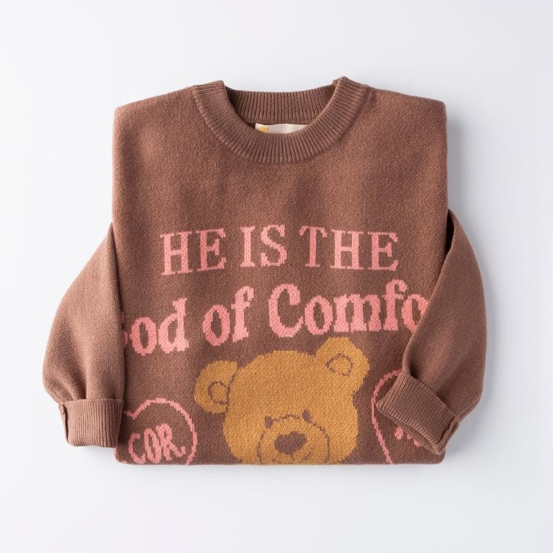 GLO Jacquard Sweater | Christian Knit Sweaters, Living Proof, Fruit of the Spirit, Jesus is King Designs, Super Soft Cozy Religious Apparel Gifts for Women & Men