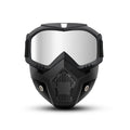 Anti-fog HD Lens Full Face Goggle Detachable Adjustable Ski Mask Comfort Sponge Pad Plastic Material