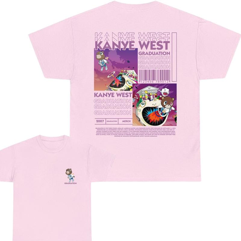 Kanyeee 2 Seiten Abschluss T-Shirt Sweatshirt Hoodie 