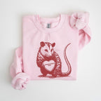 Possum Valentines Sweatshirt Funny Valentine Sweater