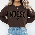 Nurse Sweatshirt, Leopard Nurse Shirt, RN Sweatshirt, Nurse Sweater, Nurse Graduation Gift