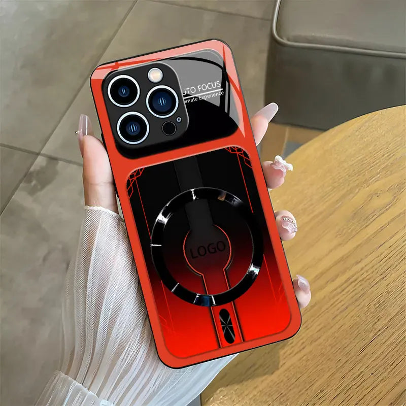Luxury Sports Car Aesthetic MagSafe Case - Magnetic Anti-Scratch Glass Cover（副本）