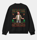 „Du bist nicht cool, wenn du dir nicht in die Hose pinkelst“-Weihnachts-T-Shirt, lustige Filmzitate, Vintage-Retro-T-Shirt mit 90er-Jahre-Filmmotiv, Weihnachtsgeschenk für Männer und Frauen 