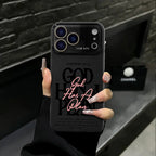 God Has A Plan Christian iPhone Case – Shockproof Faith-Based Bible Verse Protective Cover for iPhone 12-17 Series