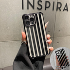 Black & Clear Checkerboard Four-Corner Drop-Proof TPU Phone Case for iPhone an d Samsung Galaxy 17 Air 16Pro Max 15 14Plus 13, S26Ultra S25 S24 S23  Simple and stylish camera protection Shockproof Anti-Drop Protection Durable Phone Case.HY13