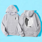 Attack On Titan Anime Eren Yeager Pullover Streetwear For Men And Women Harajuku Shingeki No Kyojin Hoodies T-shirts, Sweater, Hoodies – Suitable for All Genders