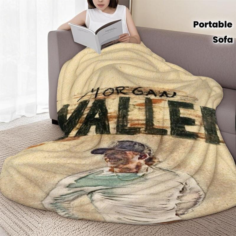 1 Stück Wallen Singer Flanelldecke mit Print – Weiches Polyester, leicht und tragbar, ideal für Sofa und Bett, Geschenk für Fans zu jeder Jahreszeit, moderner Stil, verschiedene Farben, Fanartikel | Promi-Motiv | Weiche Textur, Bettdecke 