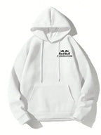 Black White Racing Unisex 2 Sides Hoodie