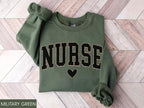 Nurse Sweatshirt, Leopard Nurse Shirt, RN Sweatshirt, Nurse Sweater, Nurse Graduation Gift