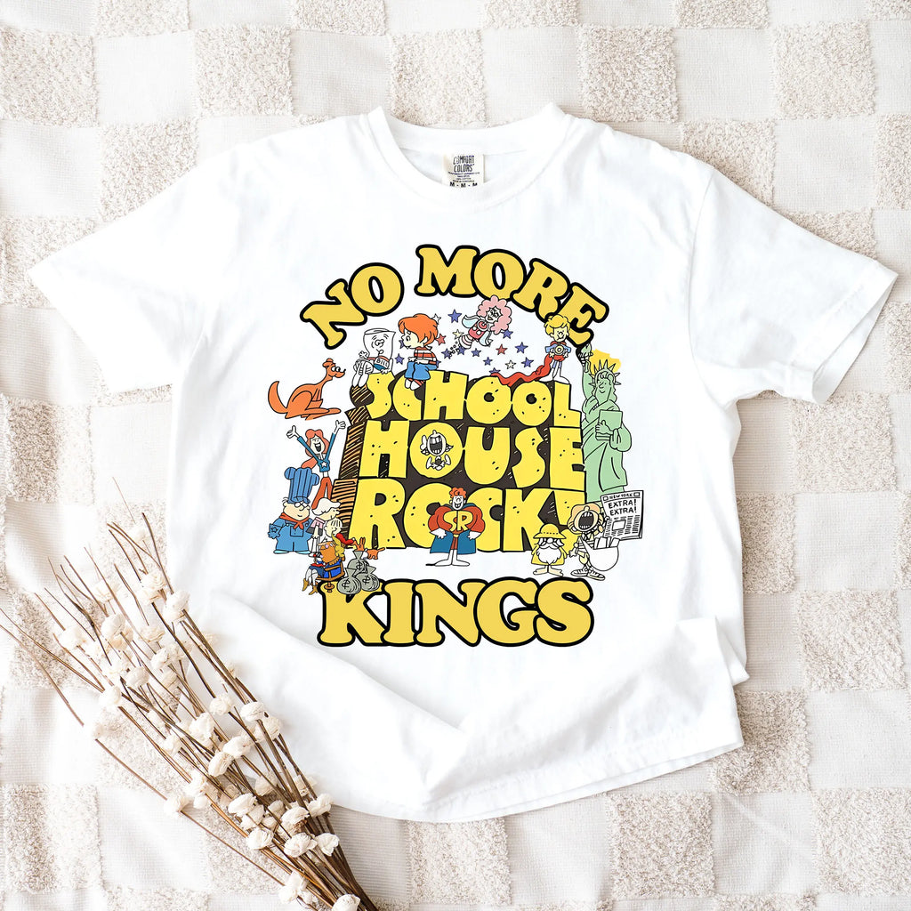 School House Rock Graphic Tee, Knowledge is Power, Retro 1980s 1990s Shirt, Educational Television Tee, Cartoon TV Show Shirt