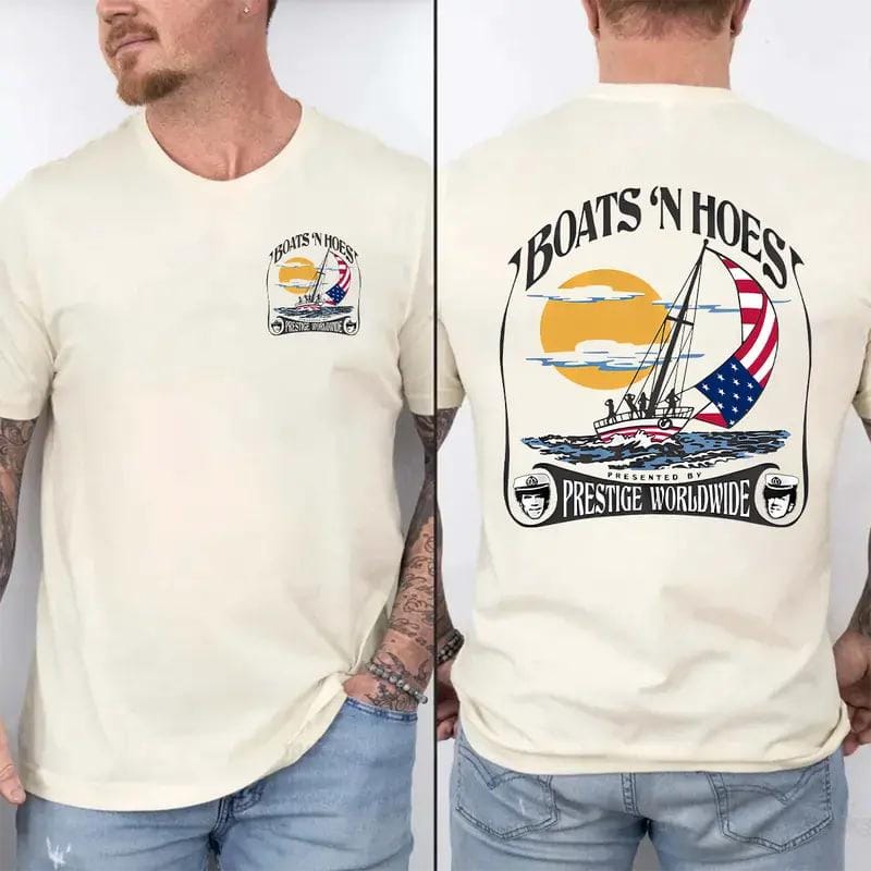 Boats n Hoez Sommer-Stiefbrüder-Film-Shirt, tailliertes T-Shirt, Sweatshirt, Hoodie 