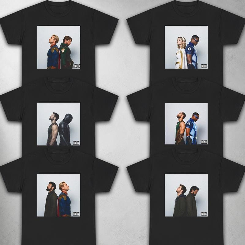 The Boys Side by Side Shirt, The Boys Album Cover Hoodie, Unisex Tee