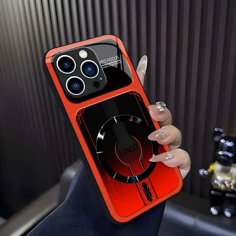 Luxury Sports Car Aesthetic MagSafe Case - Magnetic Anti-Scratch Glass Cover（副本）