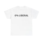 Men's 0% Funny Graphic T-Shirt - Casual Fashion Cotton Basic Tee, Personalized Valentine's Day Humor Gift Idea, Short-Sleeve Classic Top