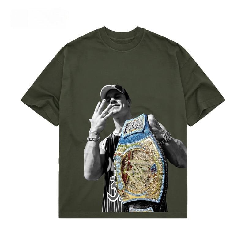 JOHN CENA „SPINNER BELT SENIOR RAPPER“-T-Shirt, Wrestling-T-Shirt, Wrestling-Grafik-T-Shirt, Wrestler-Shirt, Sportshirt, Vintage-Wrestling-Shirt, Wrestling-Geschenk 