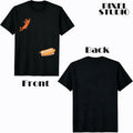 Humorous T-shirt Hot Dog Jumping into Bread Perfect for Summer Barbecues in 2026 Man Man Fun Design