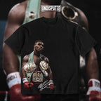 UNBEKANNT – Iron Mike Tyson Unbestrittener Champion – Schweres Baumwollhemd – Boxhemd – Herrenbekleidung – Atmungsaktiver Direktdruck 