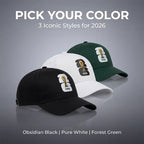 FIFA Commemorative Edition 2026 World Cup Trophy Silhouette Hat in White Green Black Collectible Fan Gear, Baseball Cap,victory cap,casual team cap