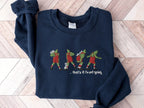 Besticktes „Das war’s, ich gehe nicht“-Sweatshirt, hässlicher Weihnachtspullover, lustiges Weihnachtsshirt, Weihnachtsgeschenk, Frohe-Weihnachten-Sweatshirt 
