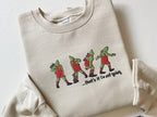 Besticktes „Das war’s, ich gehe nicht“-Sweatshirt, hässlicher Weihnachtspullover, lustiges Weihnachtsshirt, Weihnachtsgeschenk, Frohe-Weihnachten-Sweatshirt 