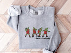 Besticktes „Das war’s, ich gehe nicht“-Sweatshirt, hässlicher Weihnachtspullover, lustiges Weihnachtsshirt, Weihnachtsgeschenk, Frohe-Weihnachten-Sweatshirt 
